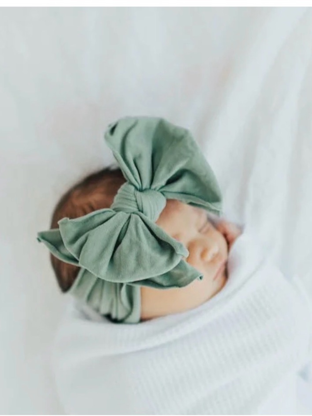 Baby Blink Sage fab-bow-lous Headband